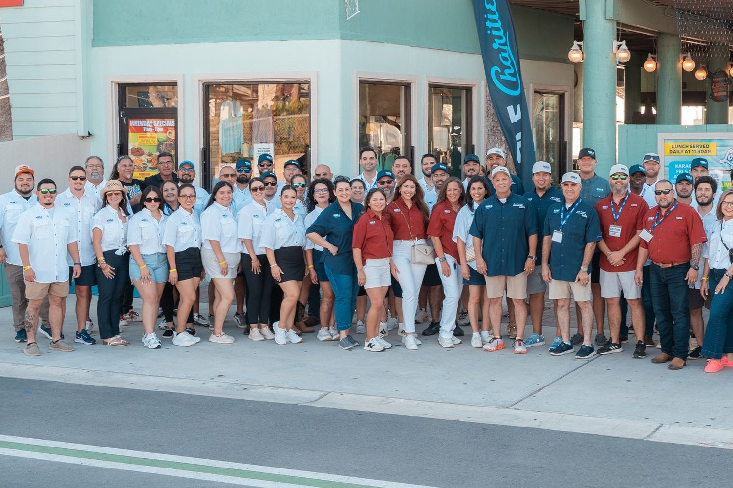 The Noble Charities team gathered on South Padre Island for the annual fishing tournament